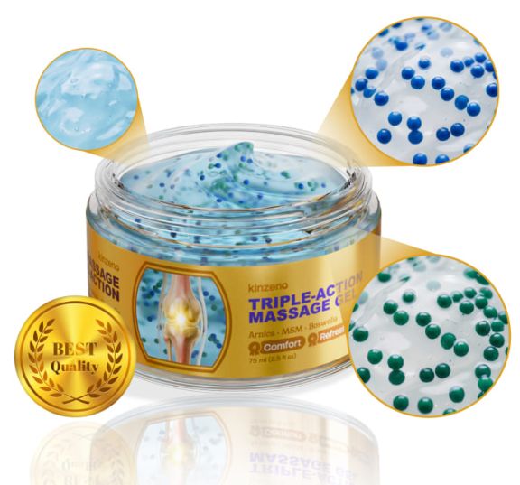 Triple Action Gel Massage The Pain Away Easily