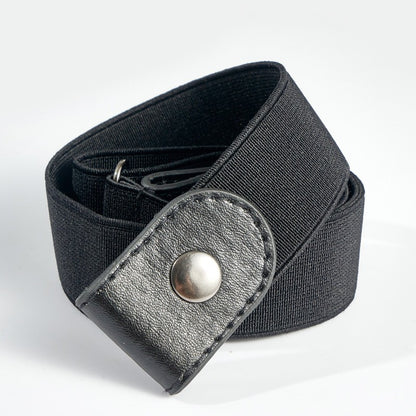 Adjustable Stretch Elastic Waist Band Belts Buckle-Free