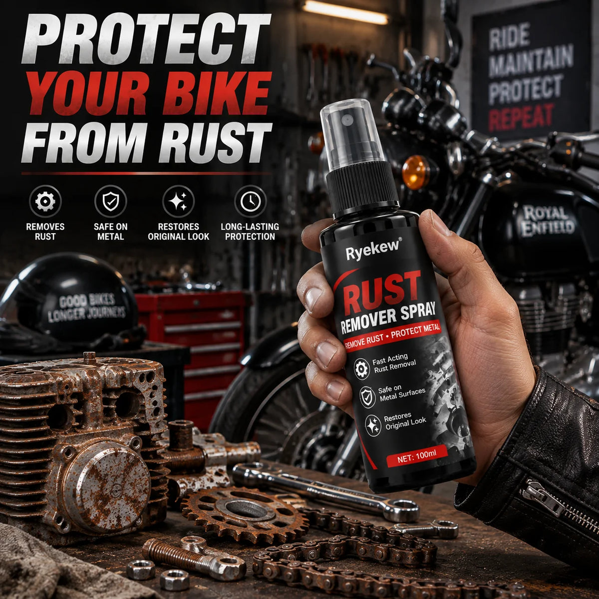MetalRevive™ – Rust Removal & Restoration Spray