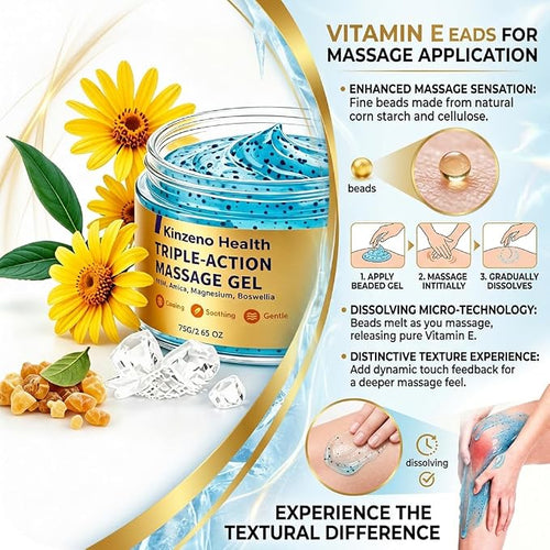 Triple Action Gel  Massage The Pain Away Easily