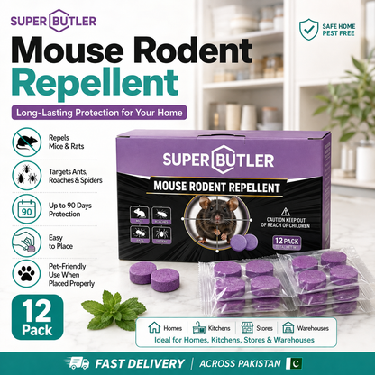 Powerful Mouse & Rat Repellent – Long-Lasting Pest Control