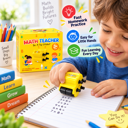 4-in-1 SmartMath Pro - Kids Math Learning & Practice Tool