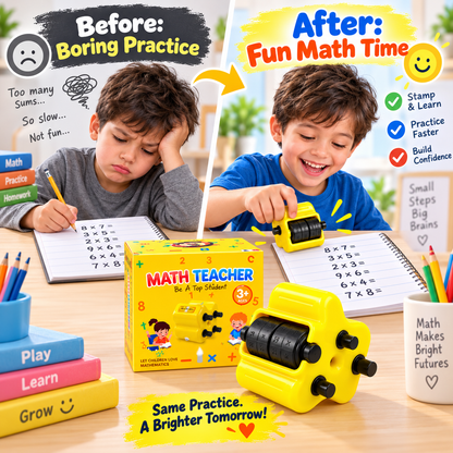 4-in-1 SmartMath Pro - Kids Math Learning & Practice Tool