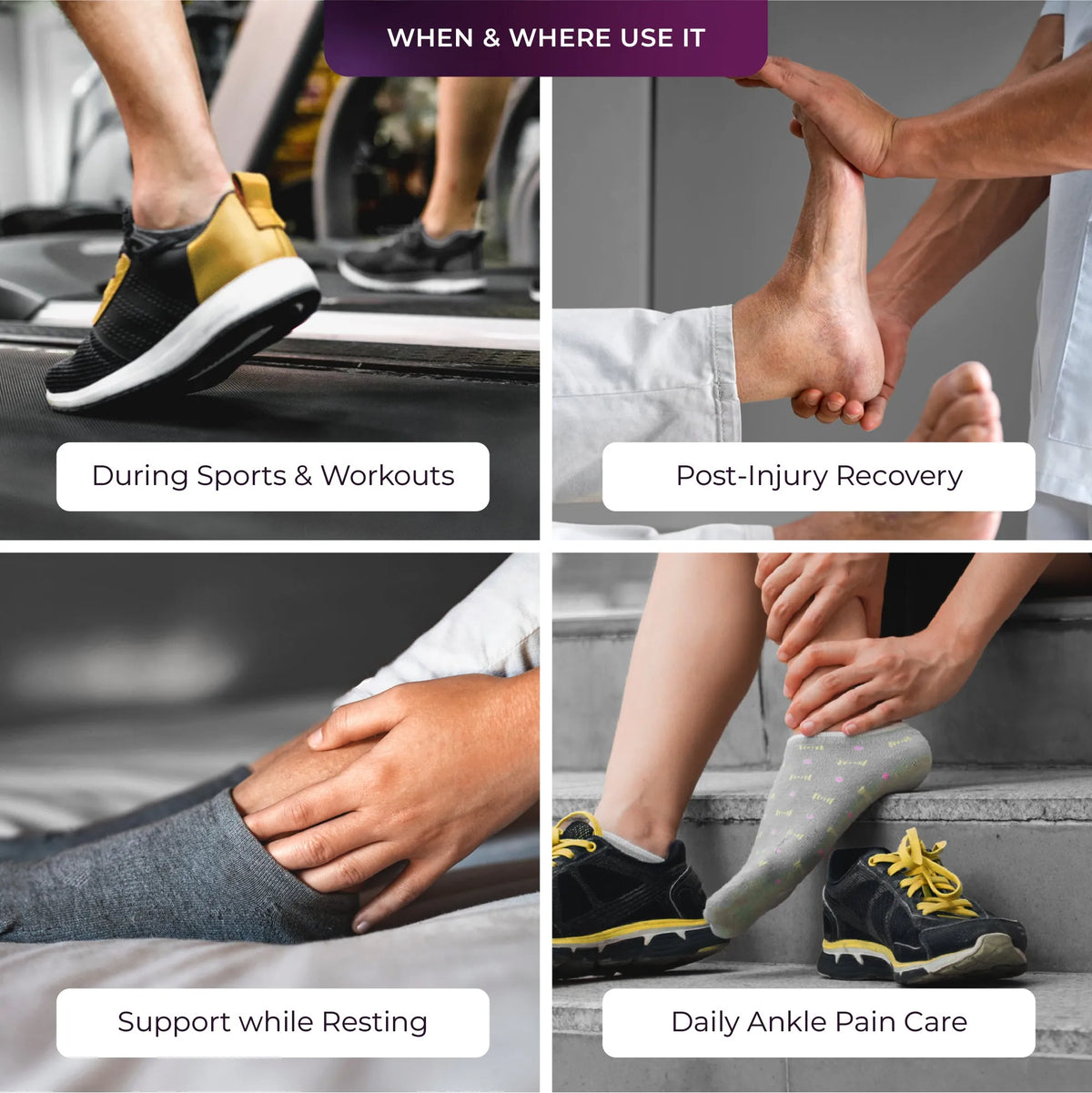 Ankle suport brace