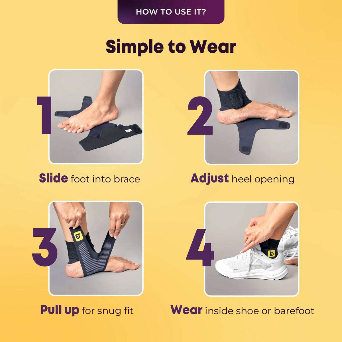 Ankle suport brace