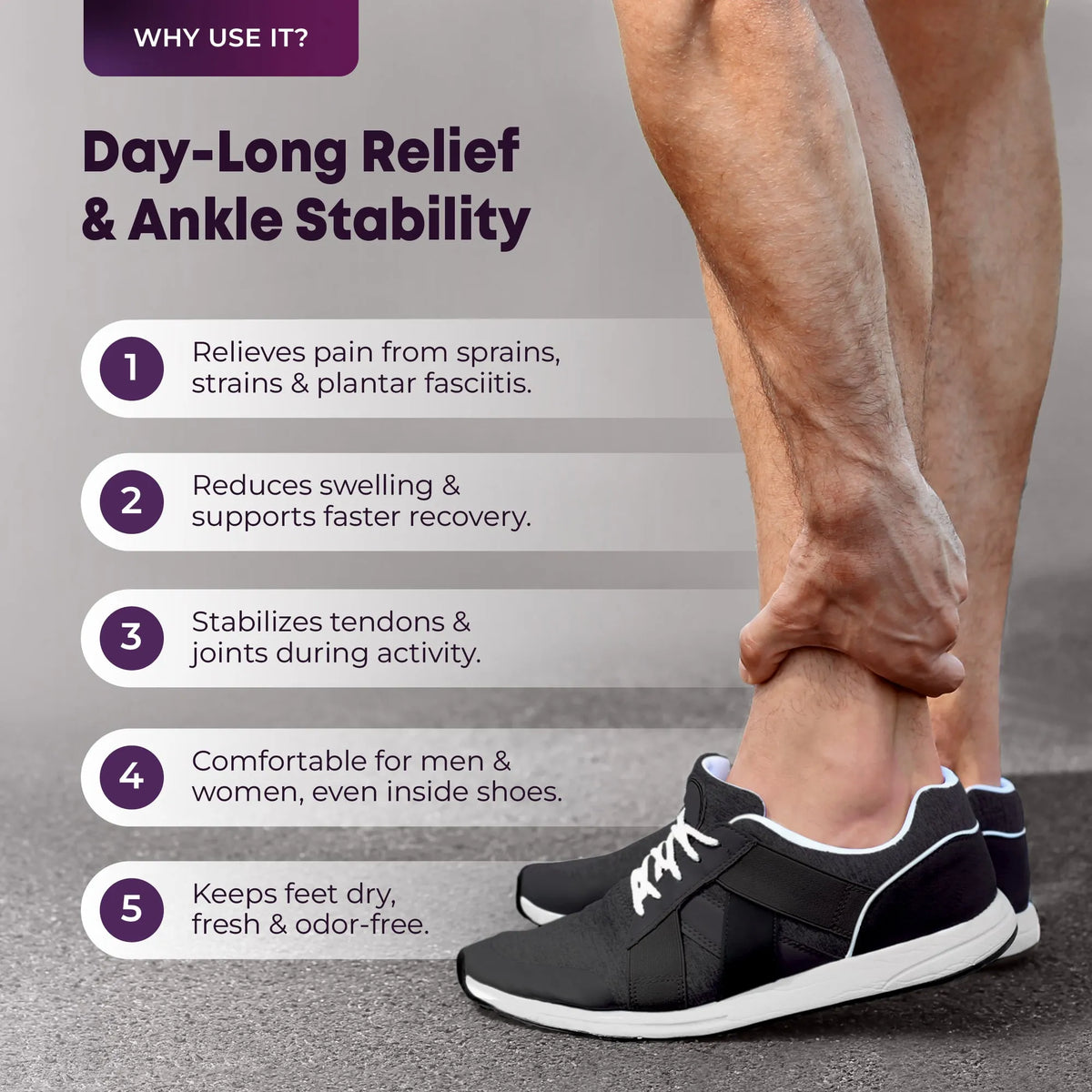 Ankle suport brace