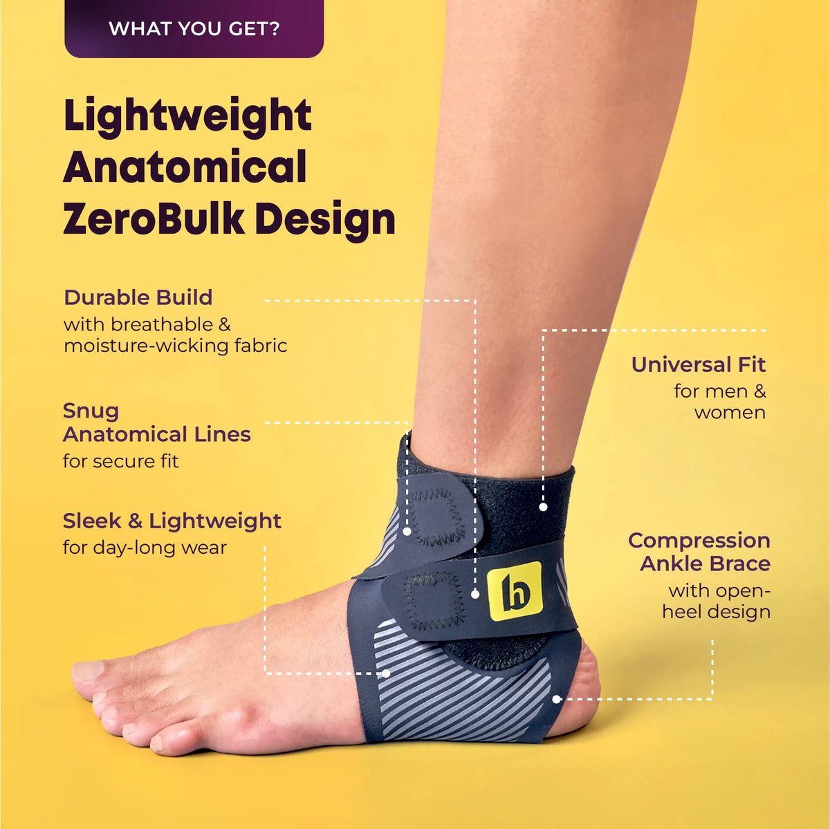 Ankle suport brace