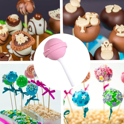 Lollipop Ice Cream Mold Homemade Reusable Popsicle Maker With Sticks