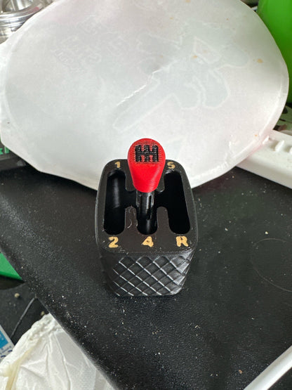 Gear Shift Fidget Toy Keychain