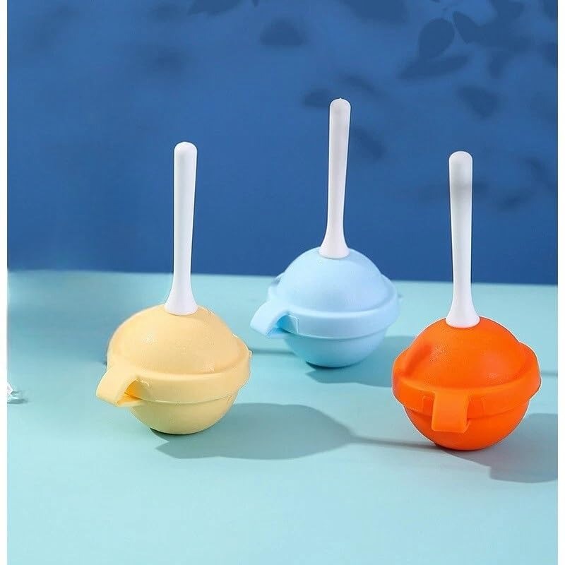 Lollipop Ice Cream Mold Homemade Reusable Popsicle Maker With Sticks