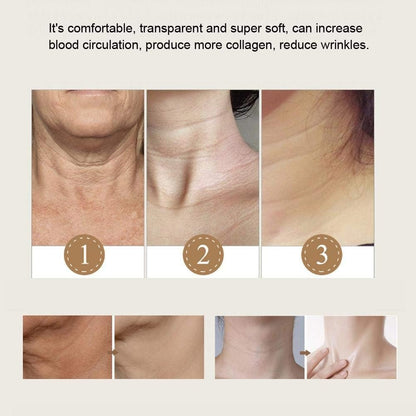 Reusable Anti-Wrinkle and Fine lines Neck Patches